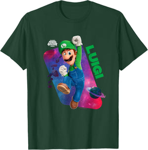 The Super Mario Galaxy Movie Luigi Steps Up T-Shirt - T-Shirt | Forest