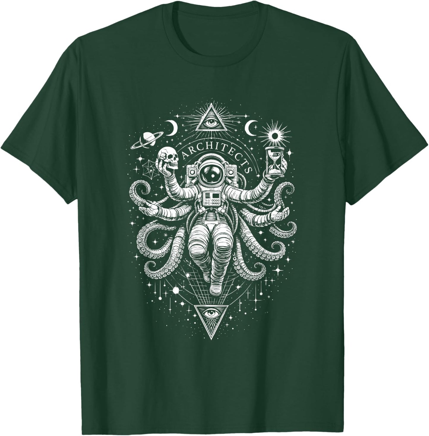 Skull Hourglass T-Shirt - T-Shirt | Forest