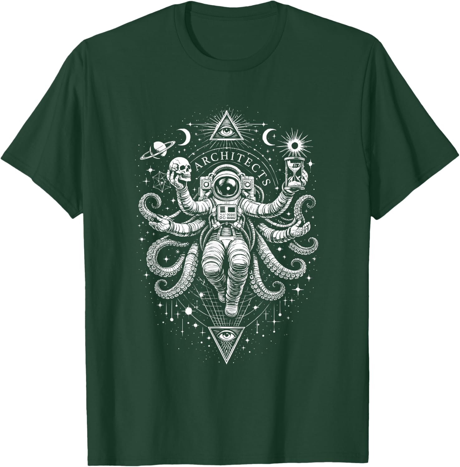 Skull Hourglass T-Shirt - T-Shirt | Forest