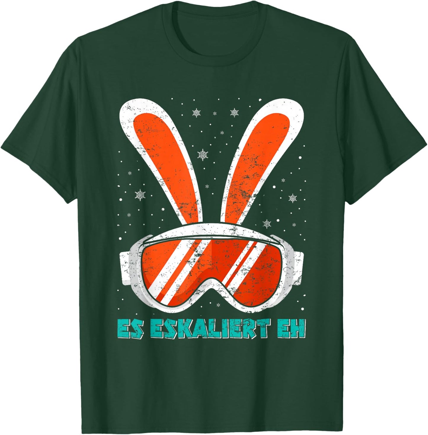 Ski Bunny Apres-Ski Party Es Escaliert Eh Party Fan , black T-Shirt - T-Shirt | Forest