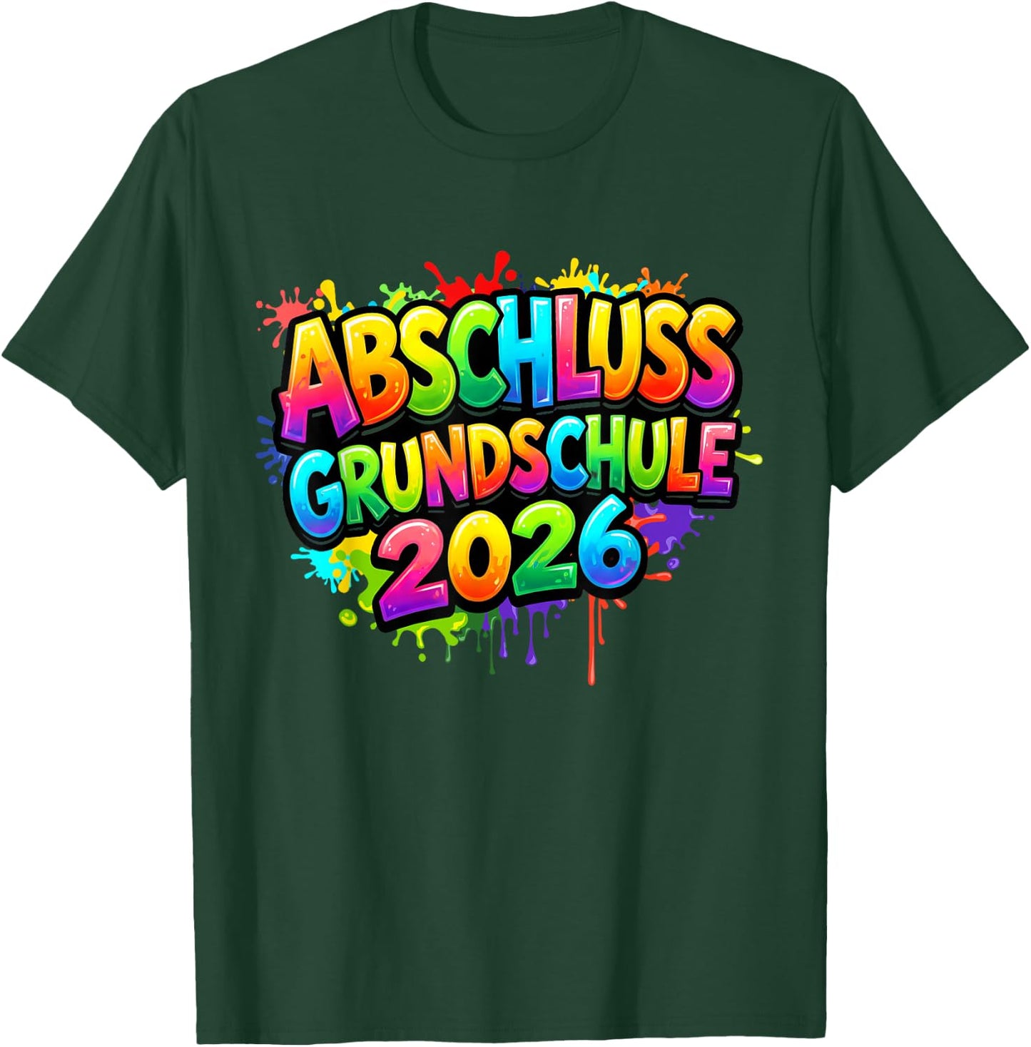 Grundschule Absolvent Abgänger Grundschule Abschluss 2026 T-Shirt - T-Shirt | Forest