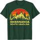 Retro Swannanoa North Carolina Souvenir NC Mountains Hiking T-Shirt - T-Shirt | Forest