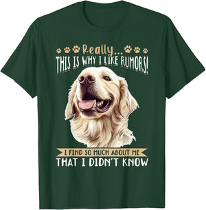 Golden Retriever Dog Breed Really…. This is why i like Women Kids T-Shirt - T-Shirt | Forest