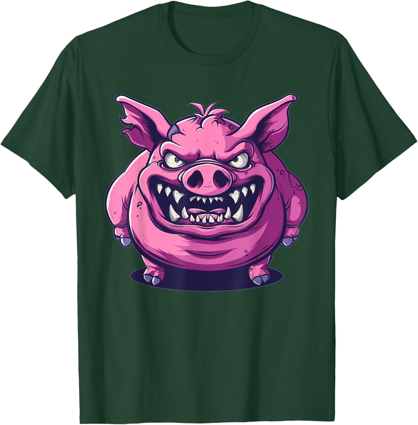 Evil Pig T-Shirt - T-Shirt | Forest