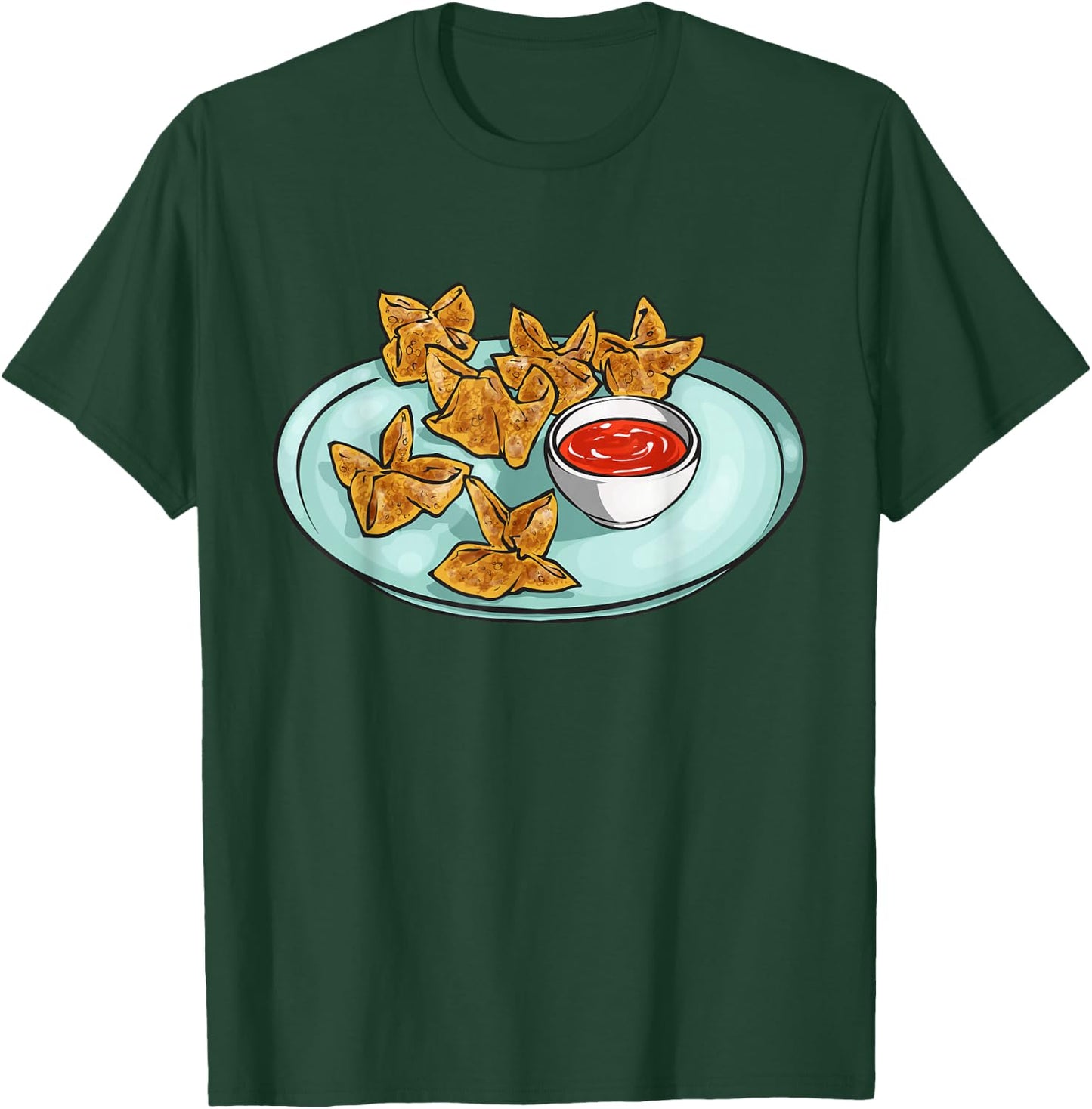 Crab Rangoon Crab Rangoon T-Shirt - T-Shirt | Forest