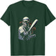 Zombie Playing Baseball Halloween Baseball Player T-Shirt - T-Shirt | Forest