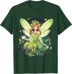 Forest Fairy , black T-Shirt - T-Shirt | Forest