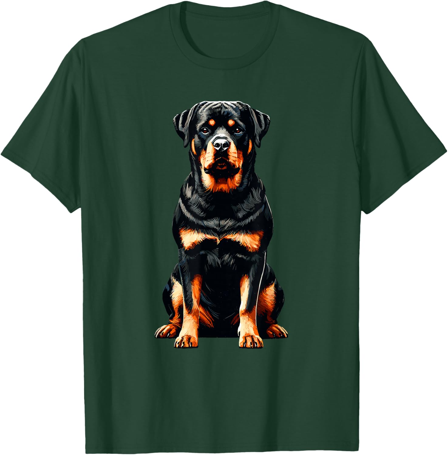 Rottweiler Rottweilers Rot Dog Rottie T-Shirt - T-Shirt | Forest