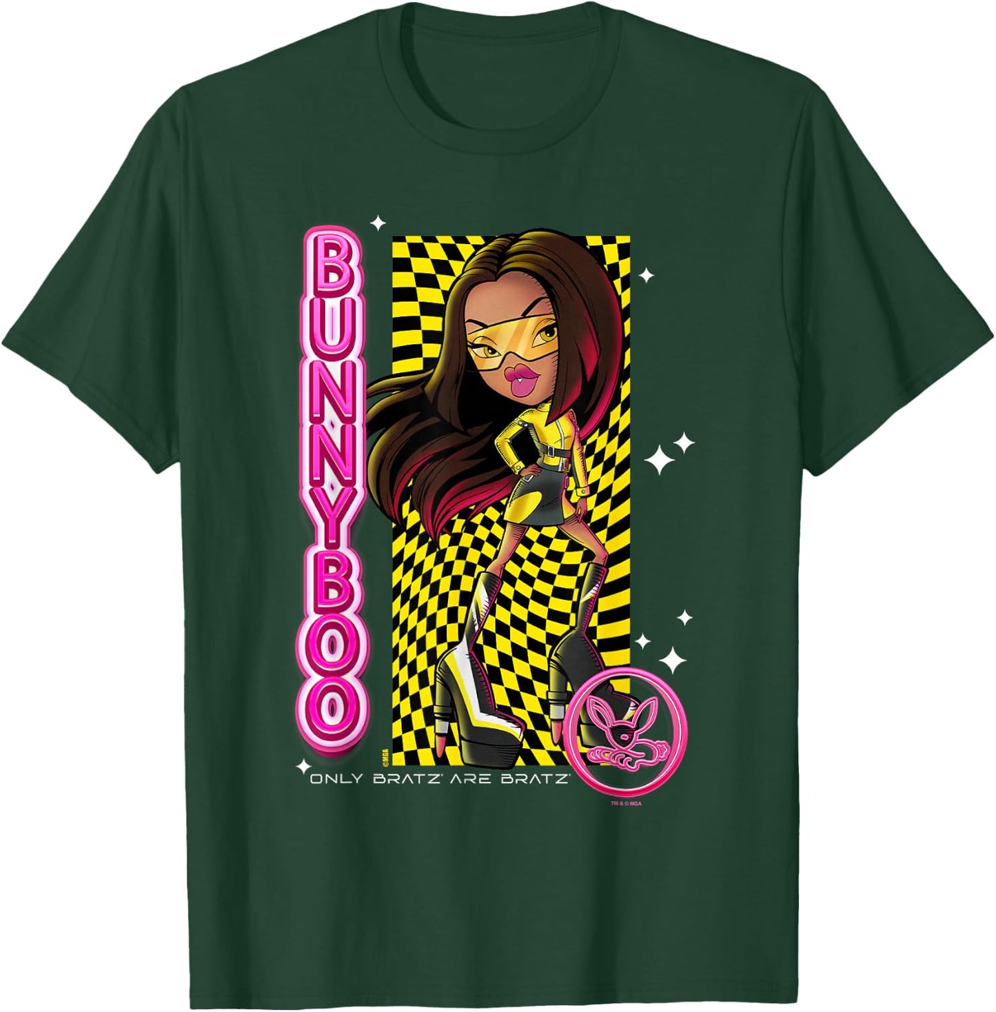 Bratz Bunny Boo Only Bratz are Bratz Sasha Vintage Poster T-Shirt - T-Shirt | Forest