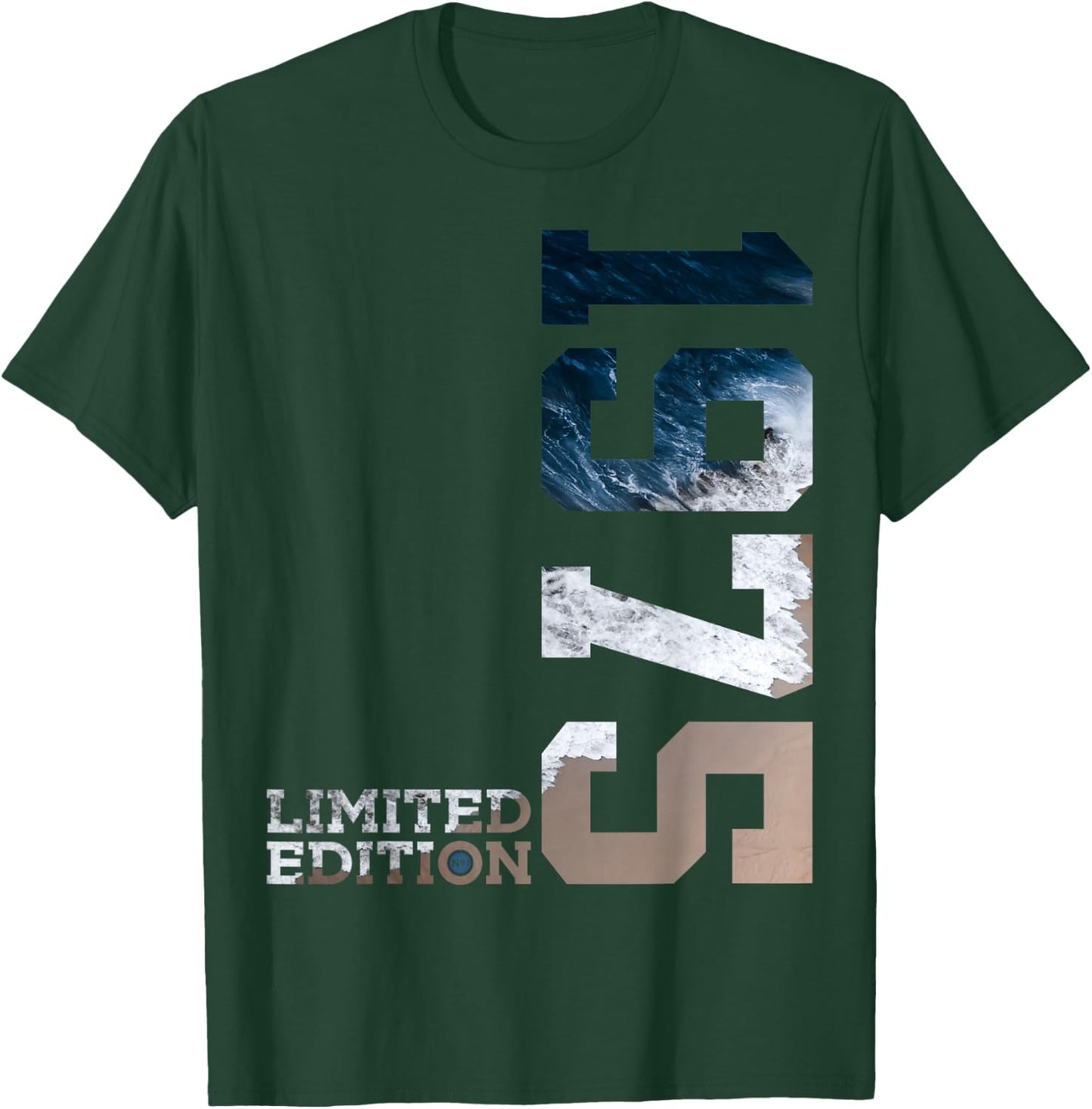 51st Birthday Limited Edition 1975 T-Shirt - T-Shirt | Forest
