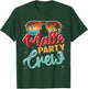 Malle Party Crew Party Holiday Mallorca , black T-Shirt - T-Shirt | Forest