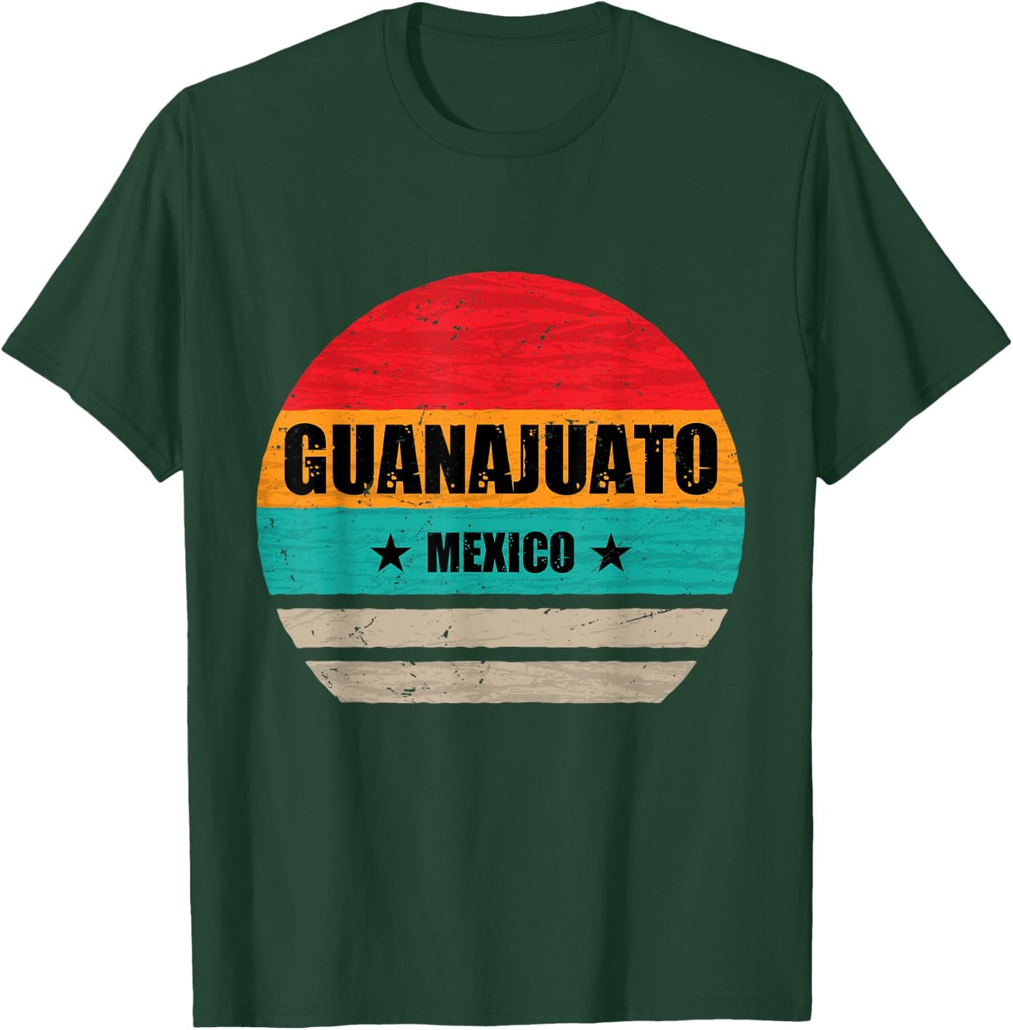 Guanajuato Mexico - Proud Mexican - Guanajuato Retro Vintage T-Shirt - T-Shirt | Forest
