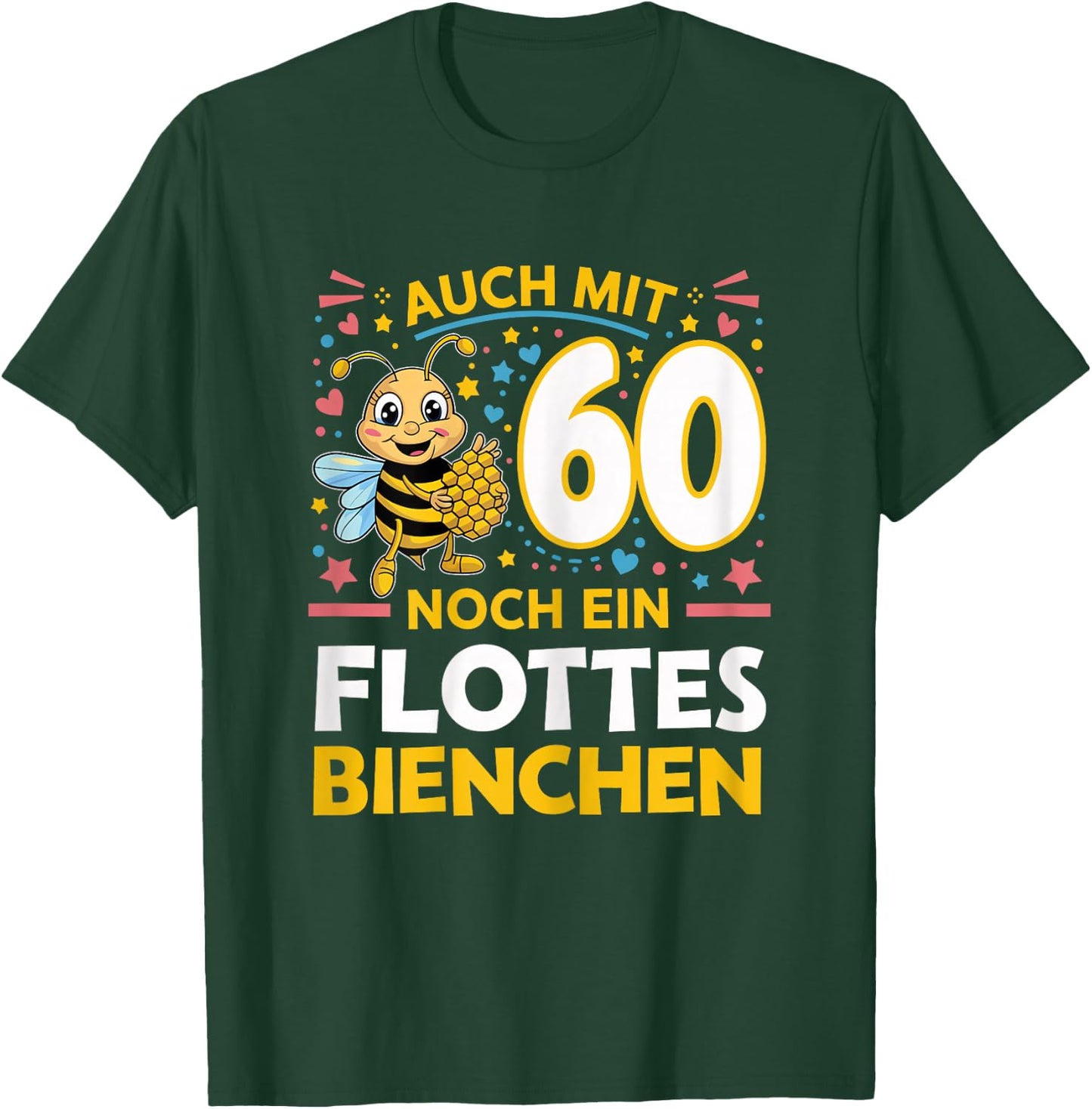 60th Birthday Woman 60 Years 1964 Decorative Funny Gift Women's , black T-Shirt - T-Shirt | Forest