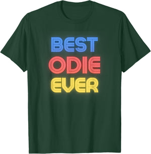 Odie Name Shirts & Gifts Best Odie Ever - Funny Odie Name T-Shirt - T-Shirt | Forest