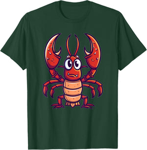 Cute Lobster I Kids Lobster T-Shirt - T-Shirt | Forest