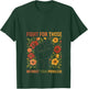 Fight For Those Without Your Privilege, Retro Women Rights V-Neck T-Shirt - T-Shirt | Forest