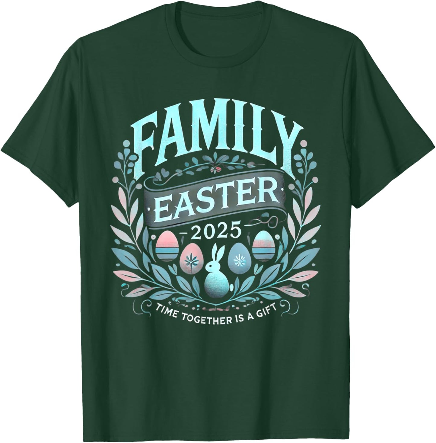 Family Easter 2025 Easter Crew Matching Group T-Shirt - T-Shirt | Forest