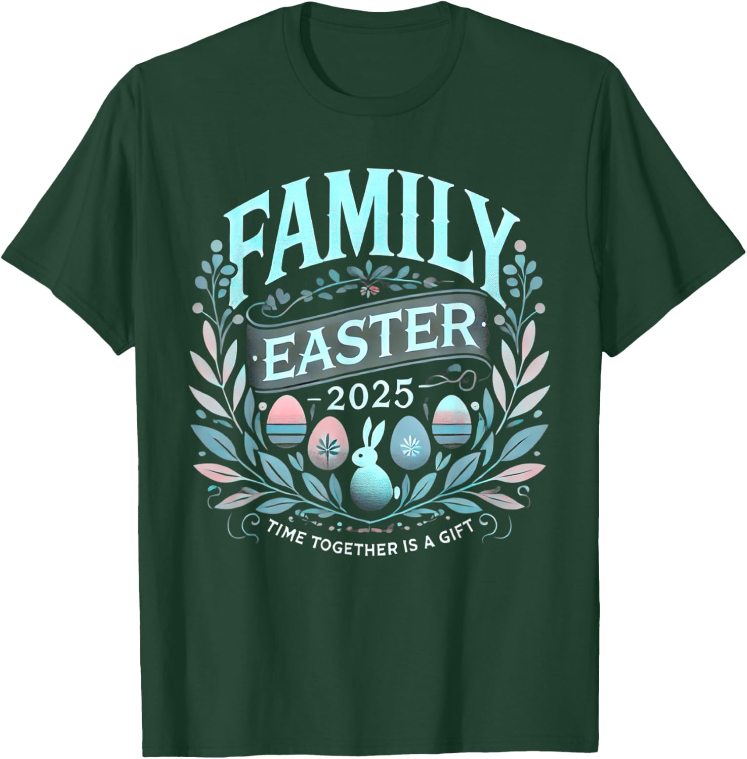Family Easter 2025 Easter Crew Matching Group T-Shirt - T-Shirt | Forest