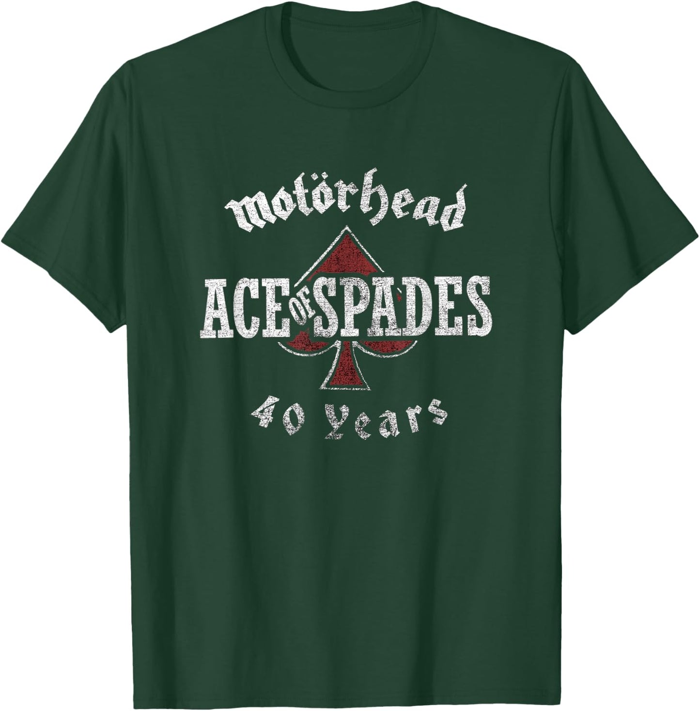 Motörhead - Ace Of Spades 40th Anniversary T-Shirt - T-Shirt | Forest