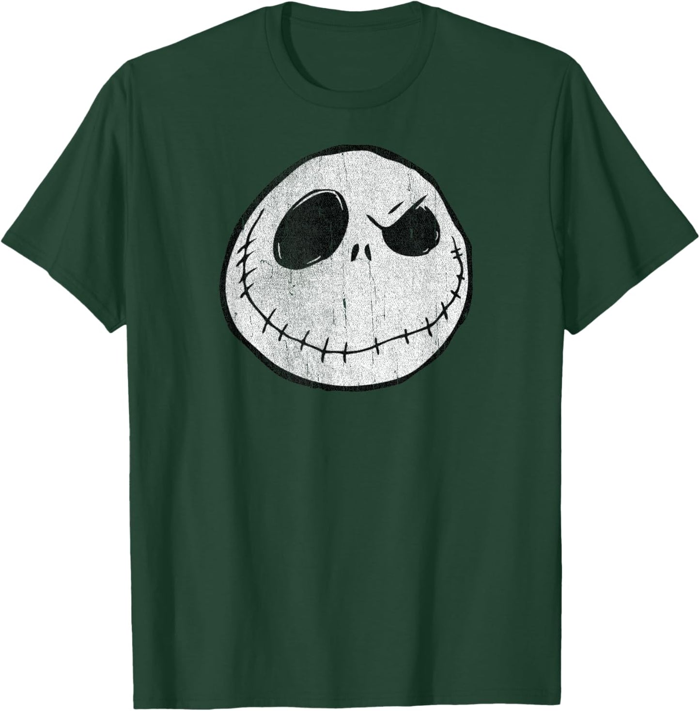 The Nightmare Before Christmas - Jack Skellington Face T-Shirt - T-Shirt | Forest