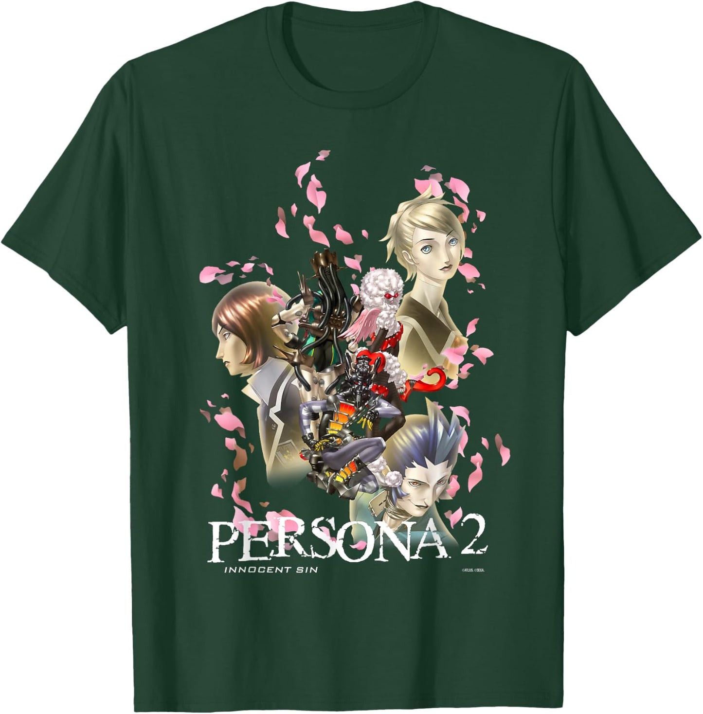 ATLUS Persona 2: Innocent Sin Graphic T-Shirt - T-Shirt | Forest