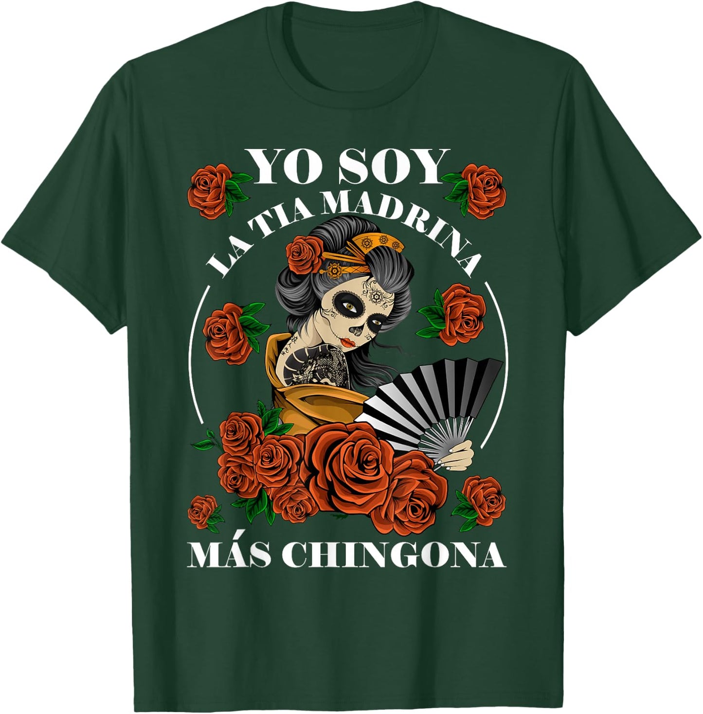 Yo Soy La Tia Madrina Mas Chingona Tia Madrina Proposal T-Shirt - T-Shirt | Forest