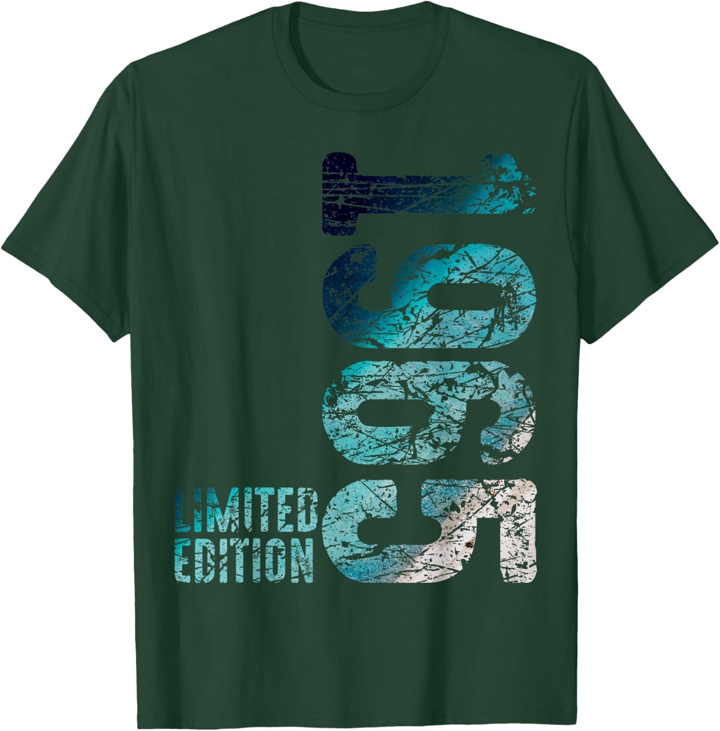 61st Birthday Man Woman 61 Years 1965 Deco Gift Funny T-Shirt - T-Shirt | Forest