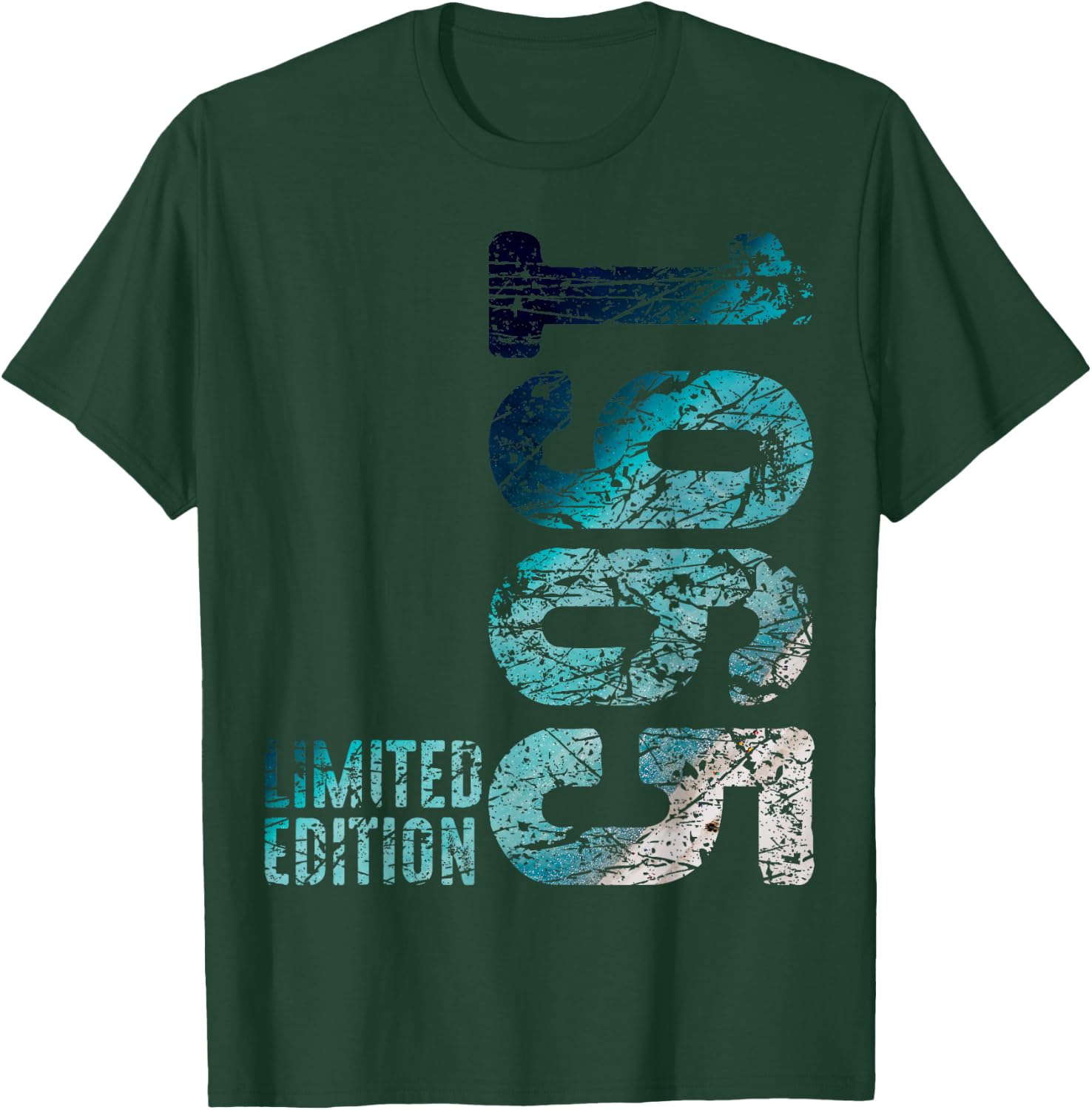 61st Birthday Man Woman 61 Years 1965 Deco Gift Funny T-Shirt - T-Shirt | Forest
