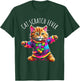 Cat Scratch Fever Funny Cute Colorful Dancing Cat Design T-Shirt - T-Shirt | Forest