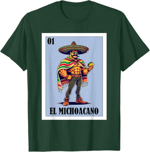 Funny Michoacan Mexican Design - El Michoacano T-Shirt - T-Shirt | Forest