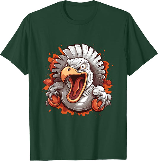 Thanksgiving Turkey T-Shirt - T-Shirt | Forest