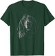 Basset Hound Graphic Black Art Design T-Shirt - T-Shirt | Forest