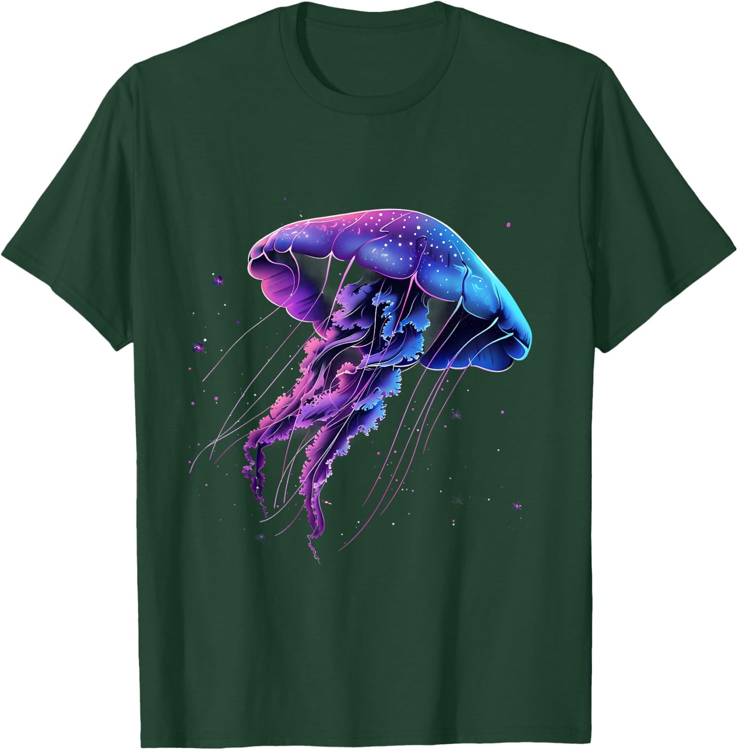 Jellyfish Sea Ocean Jellyfish Ocean Sea Animal Lover Artwork T-Shirt - T-Shirt | Forest