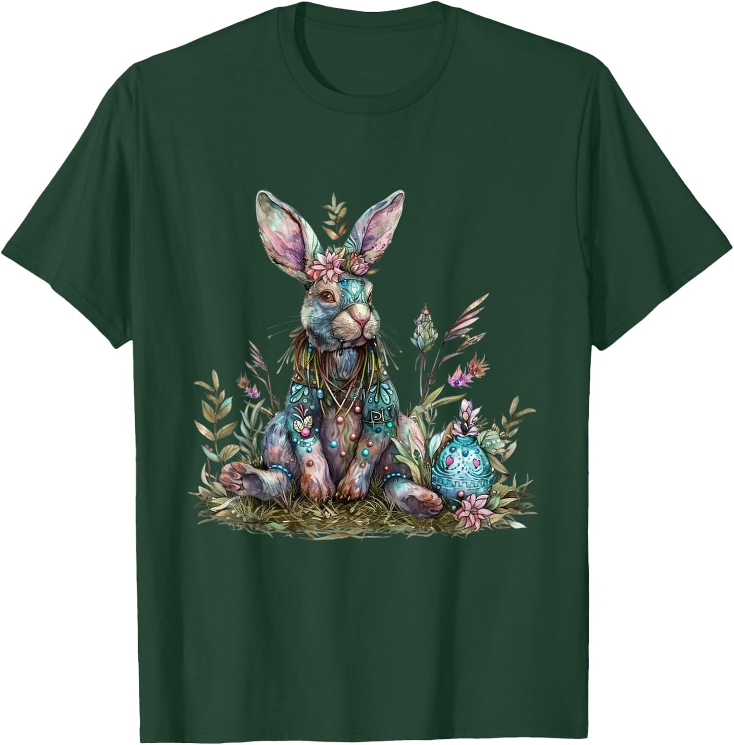 Easter Ostara Eostre Pagan Witchcraft Spring Moon T-Shirt - T-Shirt | Forest