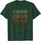 Love Heart Chom Grunge Vintage Style Black Chom T-Shirt - T-Shirt | Forest