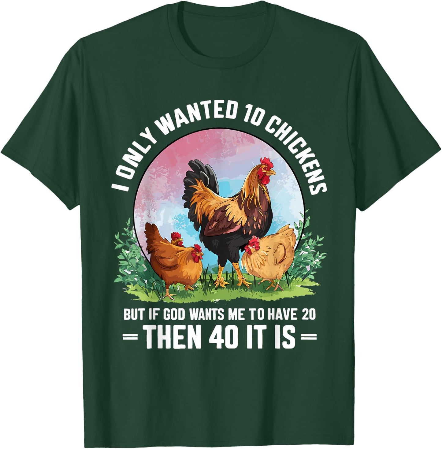 Funny Chicken Farmer Owner Saying, Chicken Poultry Farm Meme T-Shirt - T-Shirt | Forest