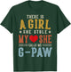 She Calls Me G-PAW Funny Fathers Day Grandpa T-Shirt - T-Shirt | Forest