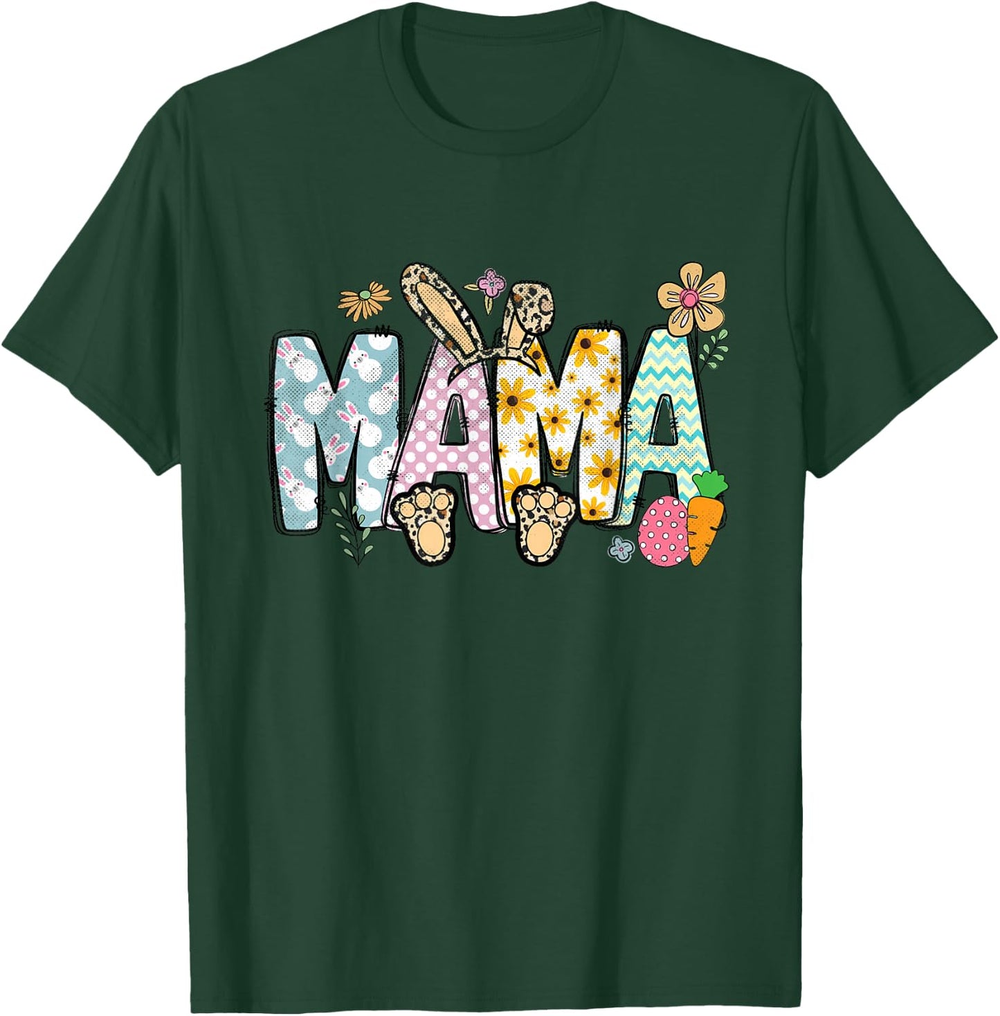 Easter Mum Funny Easter T-Shirt - T-Shirt | Forest