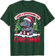 Christmas Tree Hippopotamus Xmas Hippo Lover Team Santa T-Shirt - T-Shirt | Forest