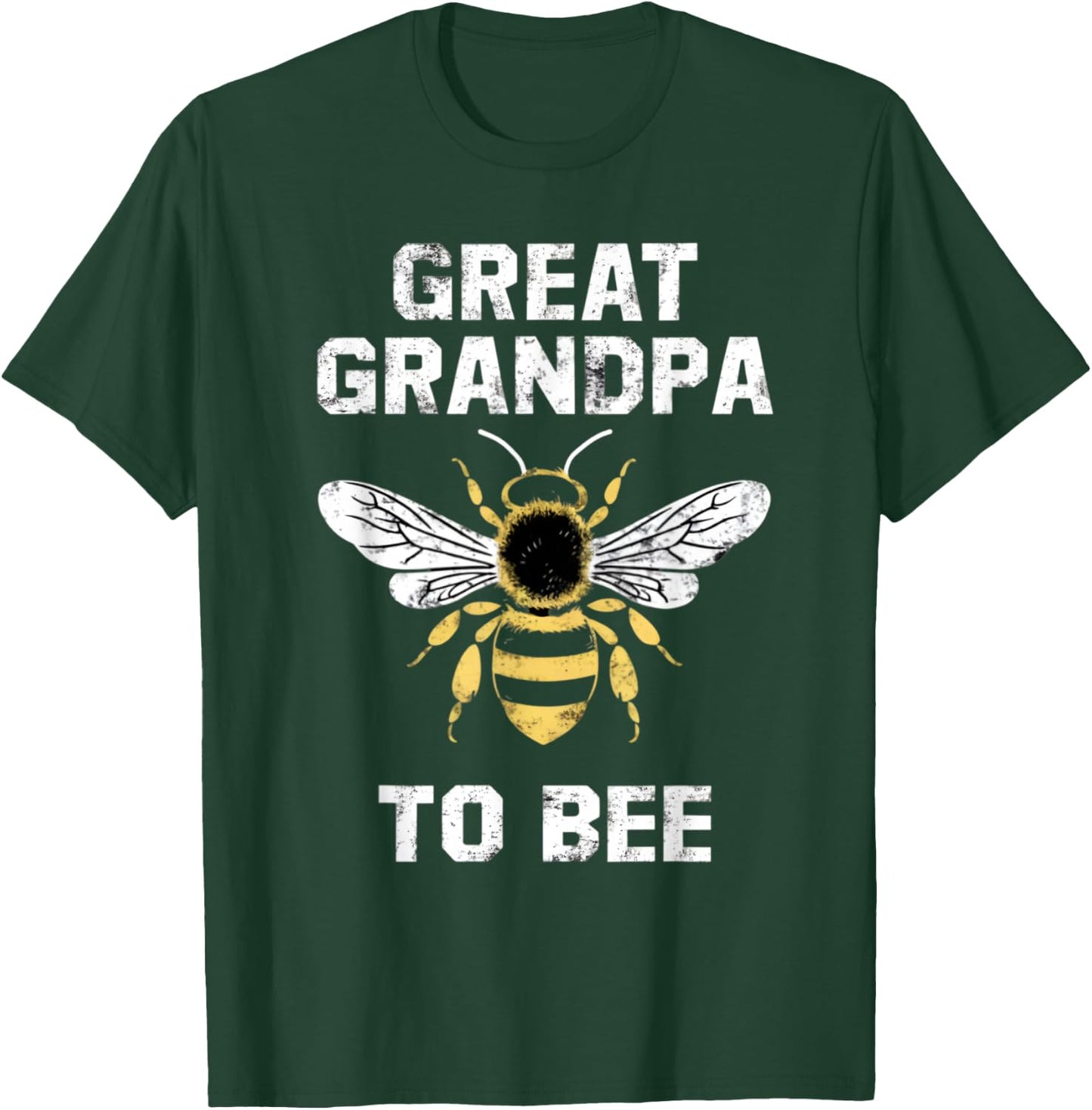 great grandpa to bee Pregnancy Announcement New Grandpa T-Shirt - T-Shirt | Forest