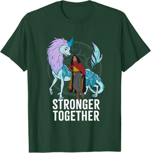 Disney Raya and the Last Dragon Warriors Stronger Together T-Shirt - T-Shirt | Forest