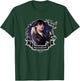Mittwochsserie Nevermore Frame Wednesday Kurzarm T-Shirt - T-Shirt | Forest
