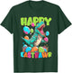 Happy Eastrawr Toddler Boya Kids T-Rex Easter Dinosaur T-Shirt - T-Shirt | Forest