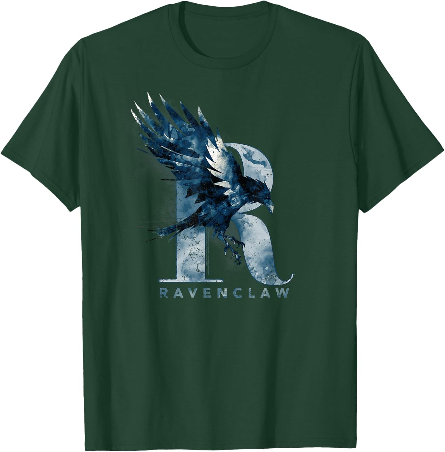 Harry Potter Ravenclaw Watercolour R T-Shirt - T-Shirt | Forest