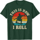 Skater Gift Vintage Skateboarding Skateboard Skate Skating T-Shirt - T-Shirt | Forest