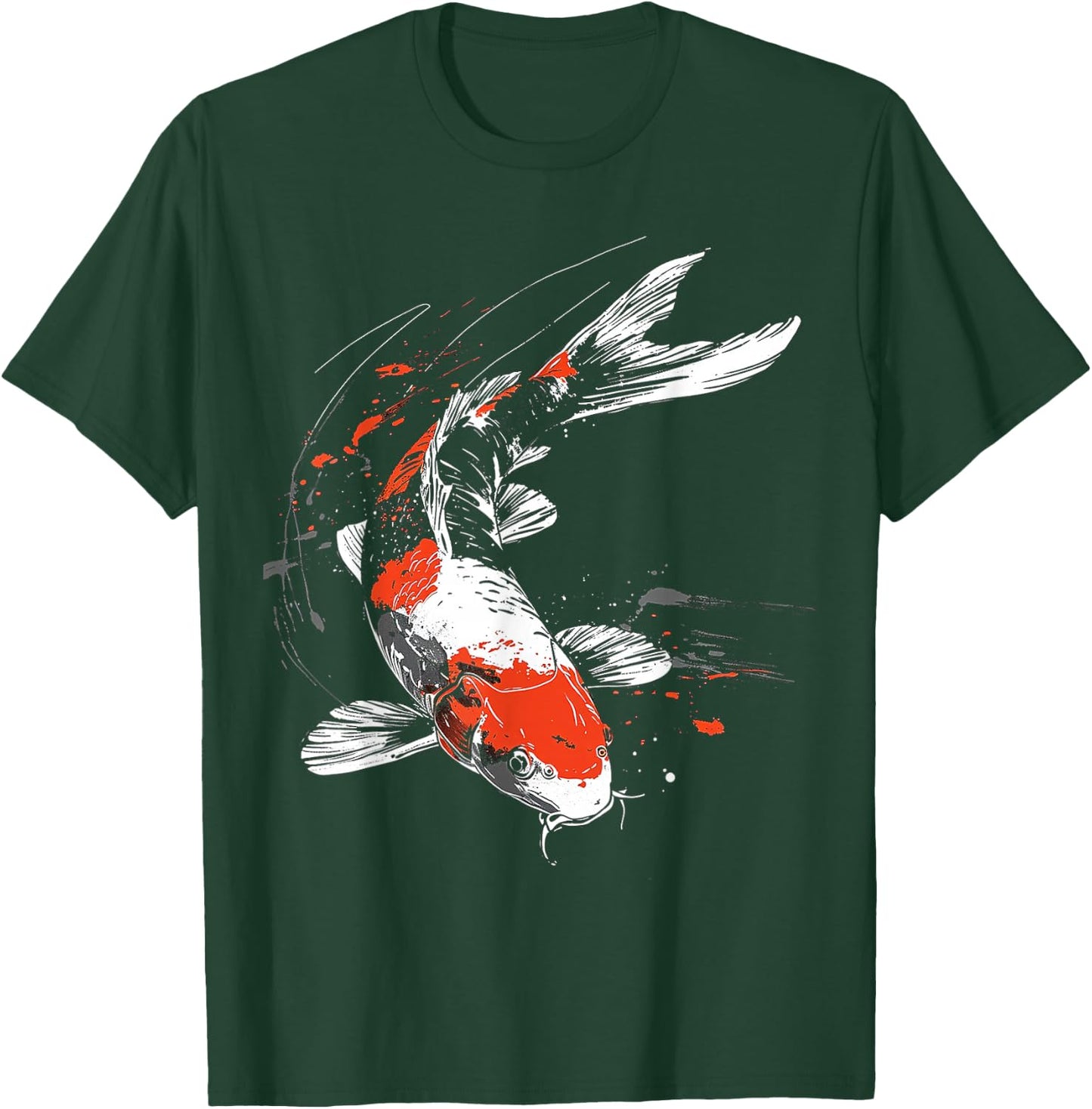 Koi Fisch Tier Grafik Kunst Koi Fisch T-Shirt - T-Shirt | Forest
