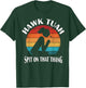 Hawk Tuah Retro Sunset Design T-Shirt - T-Shirt | Forest