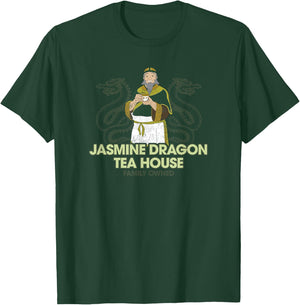 Avatar: The Last Airbender Jasmine Dragon Tea House Portrait T-Shirt - T-Shirt | Forest