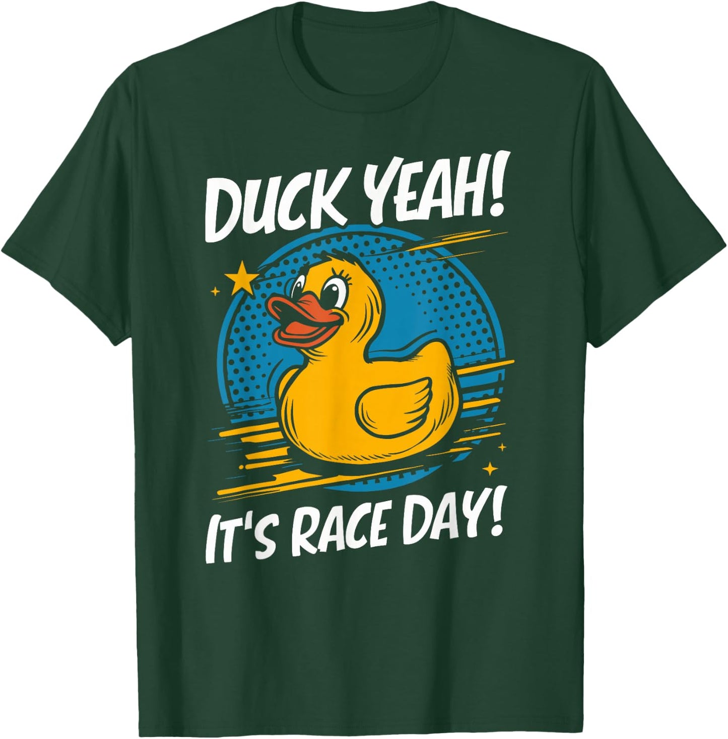 Rubber Duck Racing Team Family Competition Race T-Shirt - T-Shirt | Forest
