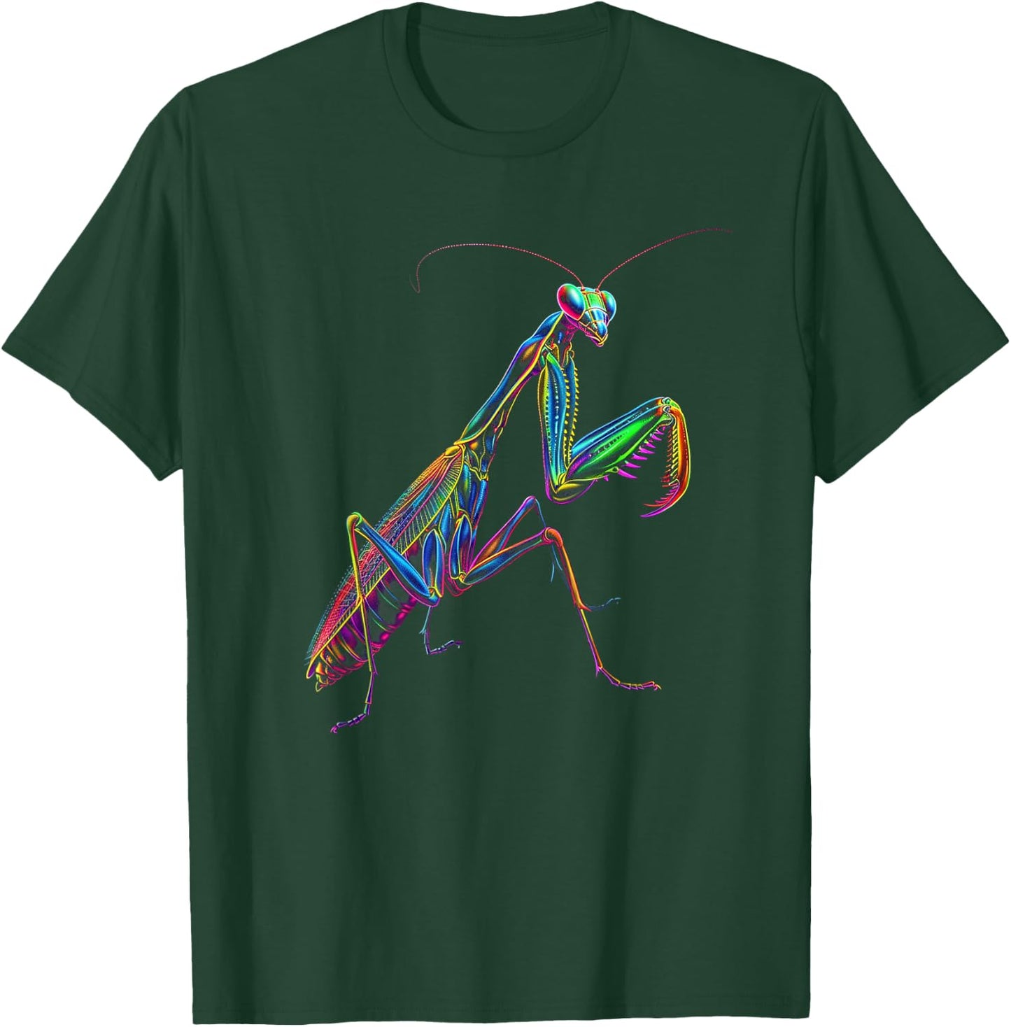 Praying Mantis Funny Bug Insect Entomology Entomologist T-Shirt - T-Shirt | Forest